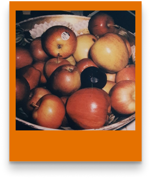 a polaroid taken with Strips